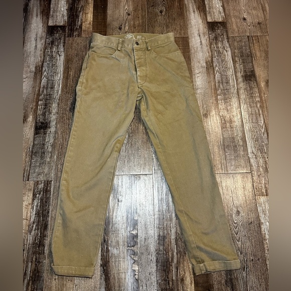 Alex Crane Canvas Cham Pants in Chai Size 28 - Picture 2 of 4